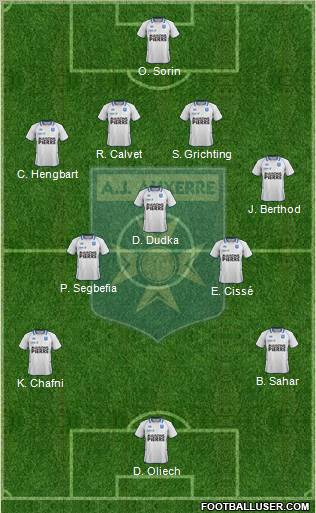 A.J. Auxerre Formation 2011