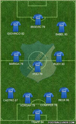 TSG 1899 Hoffenheim Formation 2011