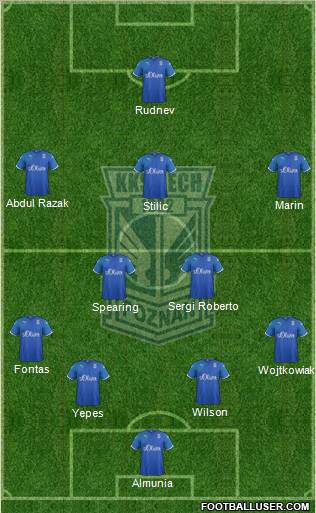 Lech Poznan Formation 2011