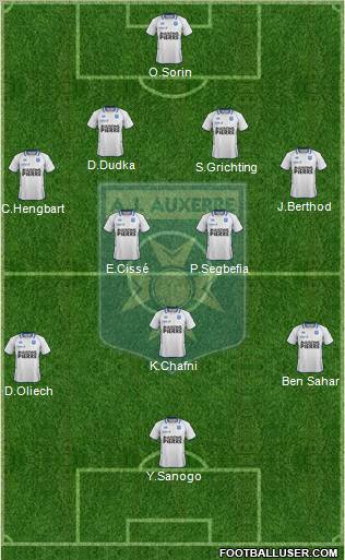 A.J. Auxerre Formation 2011