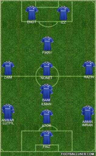 Cardiff City Formation 2011