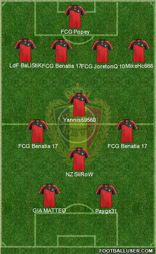 Belgium Formation 2011