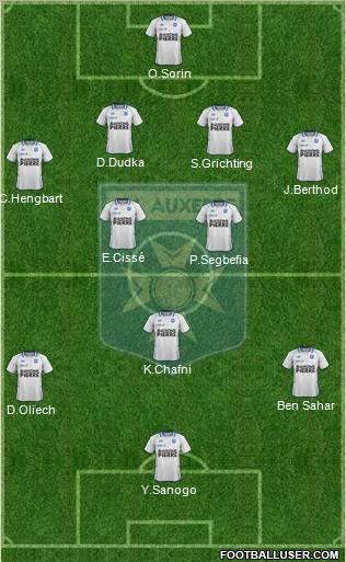 A.J. Auxerre Formation 2011