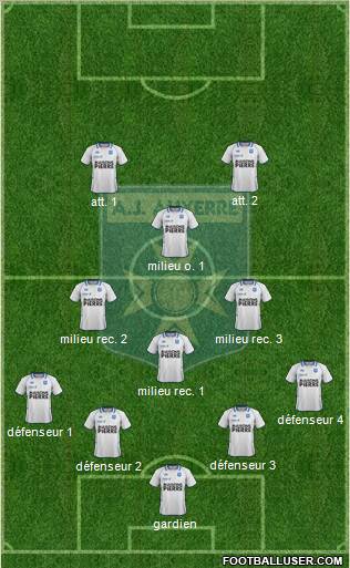 A.J. Auxerre Formation 2011