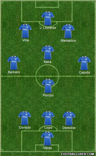 Wigan Athletic Formation 2011