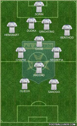 A.J. Auxerre Formation 2011