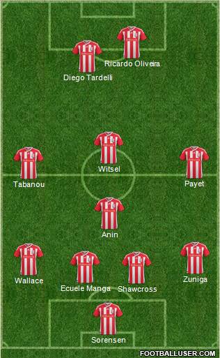 Stoke City Formation 2011