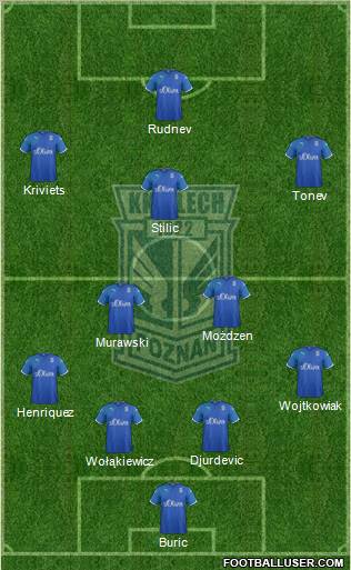 Lech Poznan Formation 2011