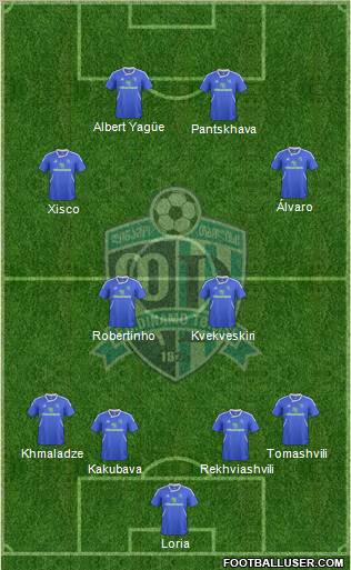 Dinamo Tbilisi Formation 2011