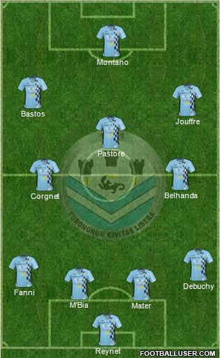 Tours Football Club Formation 2011