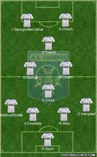 A.J. Auxerre Formation 2011