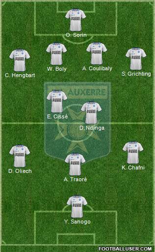 A.J. Auxerre Formation 2011