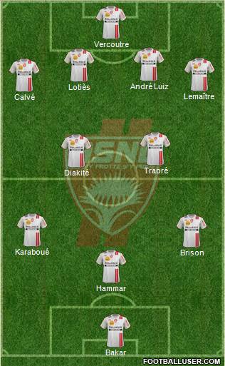 A.S. Nancy Lorraine Formation 2011