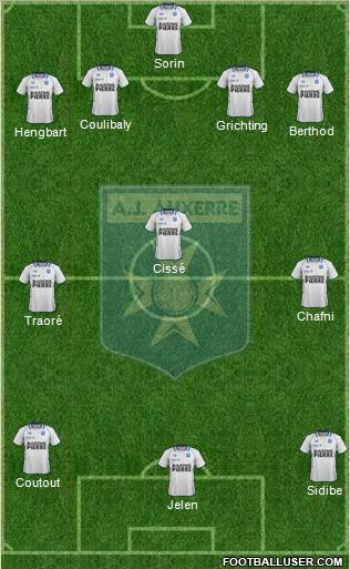 A.J. Auxerre Formation 2011