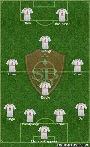 Stade Brestois 29 Formation 2011