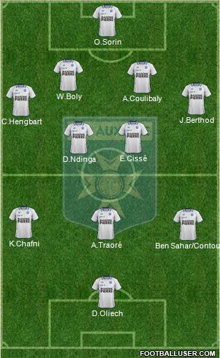 A.J. Auxerre Formation 2011