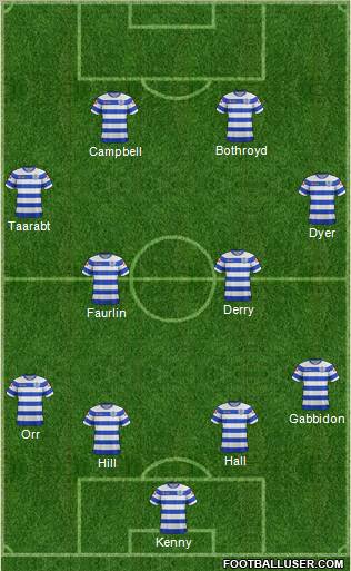 Queens Park Rangers Formation 2011