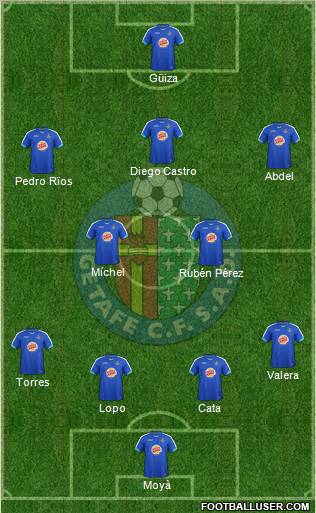 Getafe C.F., S.A.D. Formation 2011