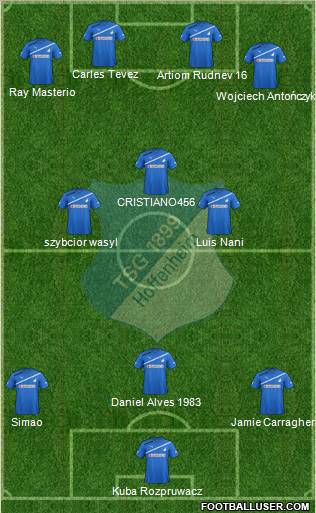 TSG 1899 Hoffenheim Formation 2011