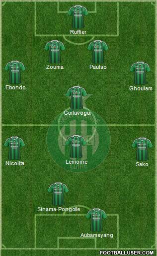 A.S. Saint-Etienne Formation 2011