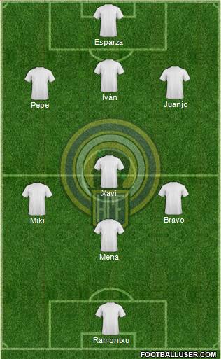 Hércules C.F., S.A.D. Formation 2011