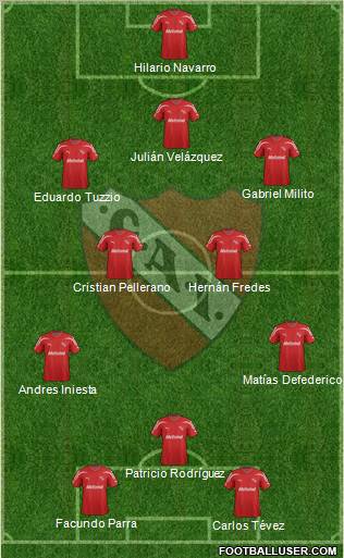 Independiente Formation 2011