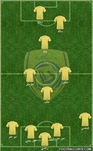 Al-Nassr (KSA) Formation 2011