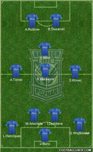 Lech Poznan Formation 2011