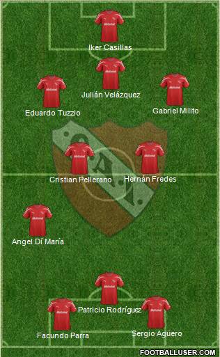 Independiente Formation 2011