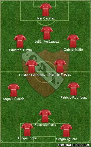 Independiente Formation 2011