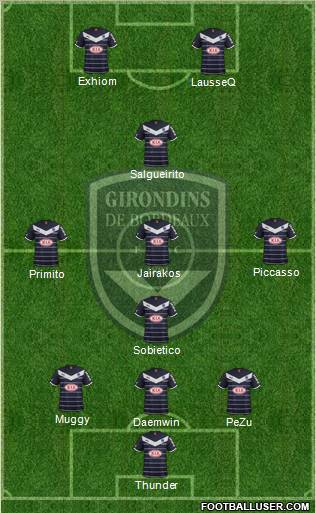 FC Girondins de Bordeaux Formation 2011