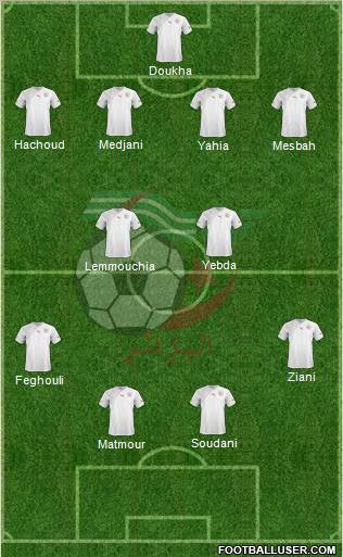 Algeria Formation 2011