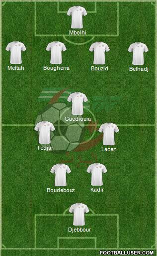 Algeria Formation 2011