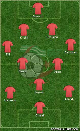 Algeria Formation 2011