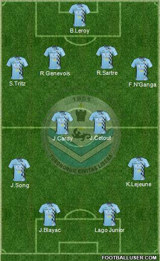 Tours Football Club Formation 2011