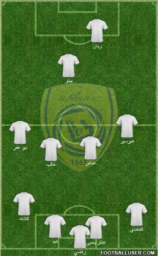 Al-Nassr (KSA) Formation 2011