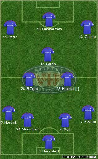 Vålerenga Fotball Formation 2011