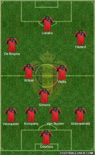 Belgium Formation 2011