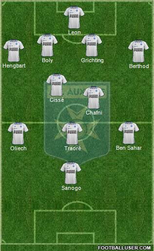 A.J. Auxerre Formation 2011