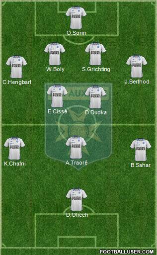 A.J. Auxerre Formation 2011