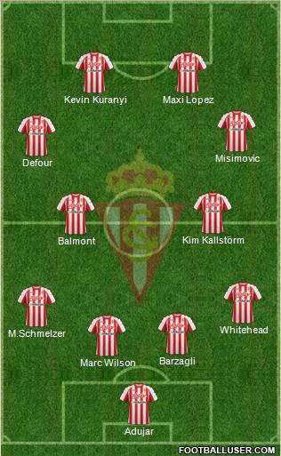 Real Sporting S.A.D. Formation 2011