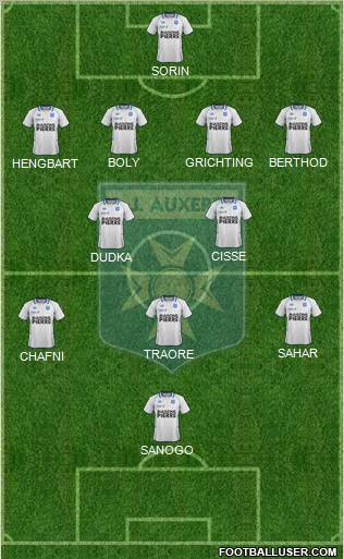 A.J. Auxerre Formation 2011