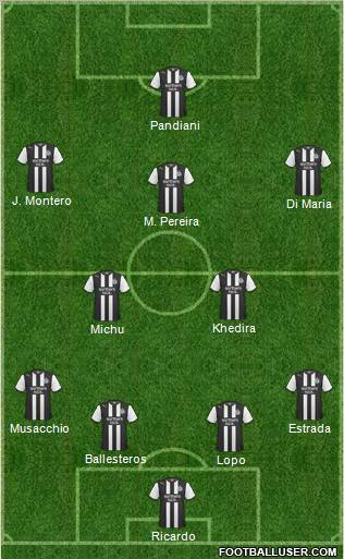 Newcastle United Formation 2011