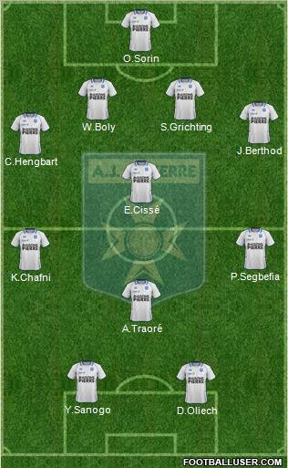 A.J. Auxerre Formation 2011