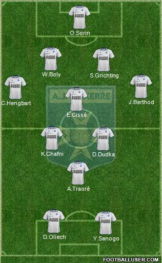 A.J. Auxerre Formation 2011