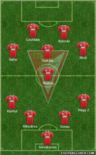 Debreceni VSC Formation 2011