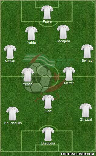 Algeria Formation 2011