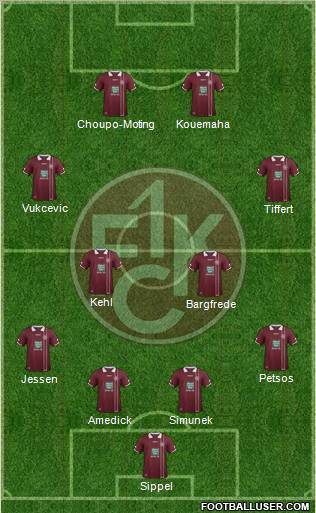 1.FC Kaiserslautern Formation 2011