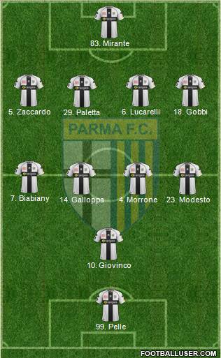 Parma Formation 2011