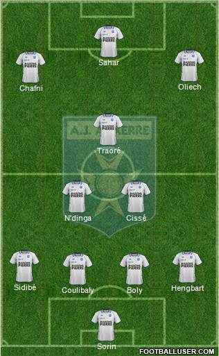 A.J. Auxerre Formation 2011